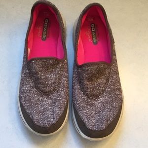 Skechers Go Walk Original Brown 10